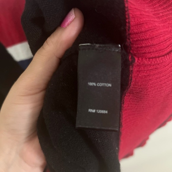 Torrid Sweater Womens 0 Black Pullover Union Jack‎ Heart Long Sleeve Trendy Knit - Picture 5 of 6